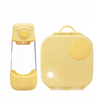 Zestaw Sportowa butelka tritanowa 450 ml + Mini Lunchbox B.Box Lemon Twist