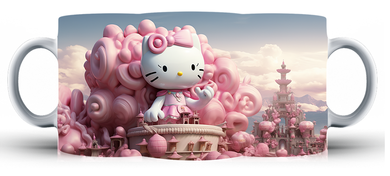 Kubek ceramiczny Hello Kitty zdjęcie 2