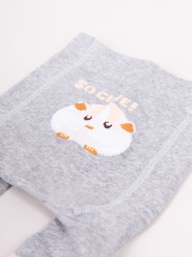 Rajstopy dziewczęce do raczkowania ABS kot i chomik 2PAK 68-74 YOCLUB na Arena.pl