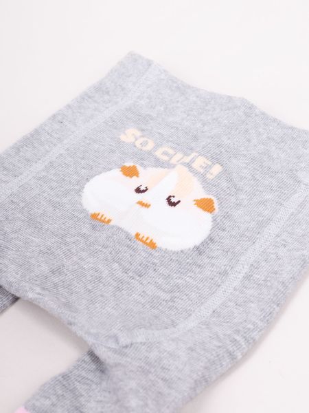 Rajstopy dziewczęce do raczkowania ABS kot i chomik 2PAK 68-74 YOCLUB zdjęcie 7