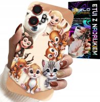 ETUI DO SAMSUNG XCOVER 7 PRO - PLECKI DLA DZIECI W ZWIERZĘTA LEŚNE CASE
