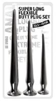 super long anal plug set