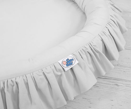 Gniazdko z falbanką - szare na Arena.pl