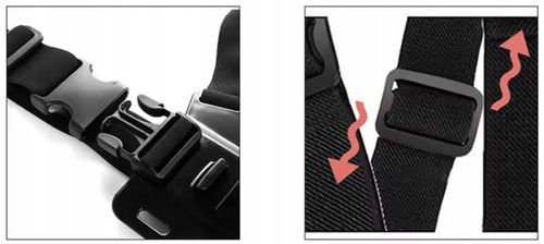 Szelki Uchwyt Chest Mount do GoPro Hero 12 11 10 9 8 7 6 DJI Osmo na Arena.pl