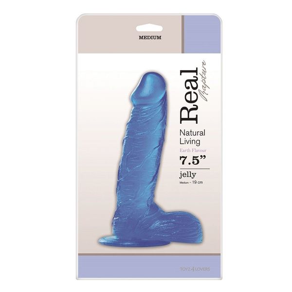 Realistyczny Fantom Penisa Dildo Real Rapture 7,5" zdjęcie 2