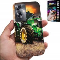 ETUI DO OPPO A79 5G - TRAKTOR CIĄGNIK ROLNICZY FARMA + FOLIA