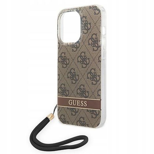 Guess Etui do iPhone 14 Pro Max brązowy hardcase na Arena.pl