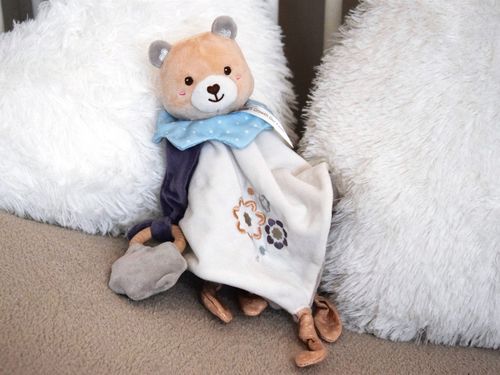 MIŚEK PRZYTULANKA Z KOCYKIEM I GRYZAKIEM DLA MALUSZKA na Arena.pl