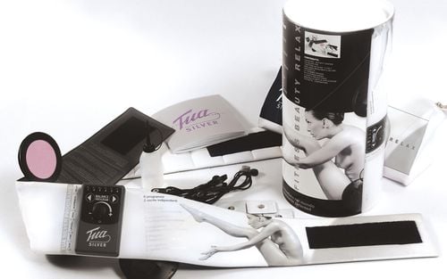 Elektrostymulator pas odchudzający brzuch Tua Silver Vupiesse na Arena.pl