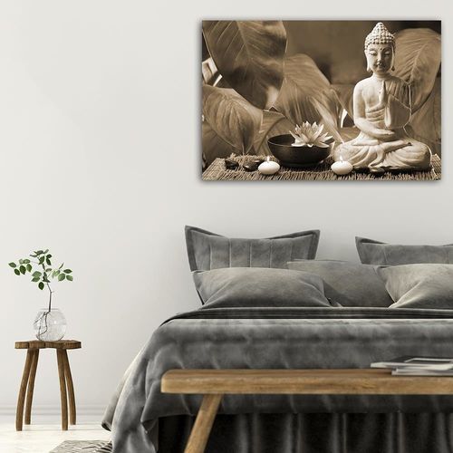 Deco Panel, Budda z lilią 4 120x80 na Arena.pl
