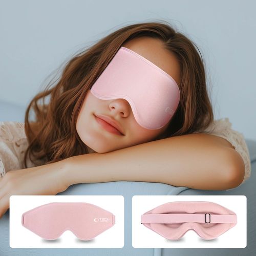 tech-protect eyeshade sleep mask baby pink na Arena.pl