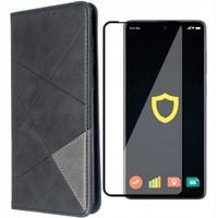 ETUI Z KLAPKĄ ZAPS ORIGAMI DO GALAXY A71 + SZKŁO
