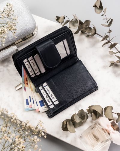 portfel damski skórzany r-rd-41-gcl navy na Arena.pl