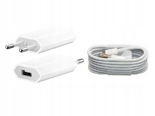 ORYGINAŁ ŁADOWARKA + KABEL Apple iPhone 5 5C 5S 6 na Arena.pl