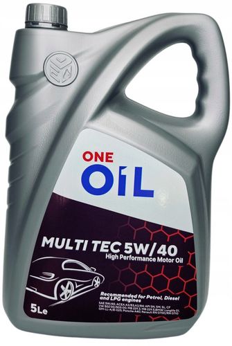 Olej silnikowy OIL ONE MultiTEC 5W-40 5L na Arena.pl