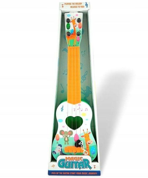 GITARA DLA DZIECI DUŻA 43CM UKULELE GRA INSTRUMENT zdjęcie 6
