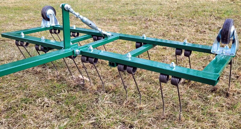 AERATOR DO KOSIARKI TRAKTORKA QUADA BRONA GRABIE WERTYKULATOR AREATOR METAL zdjęcie 3