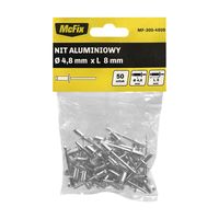 nity aluminiowe op-50szt 4.8*8mm - mf-300-4808