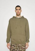 Mennace WASHED PRIMARY - Hoodie - Khaki XS