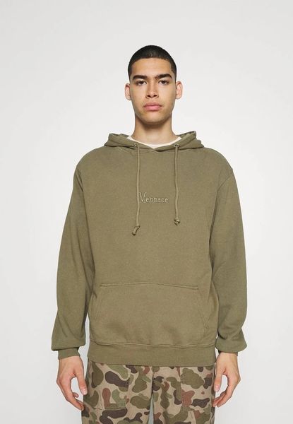 Mennace WASHED PRIMARY - Hoodie - Khaki XS zdjęcie 1