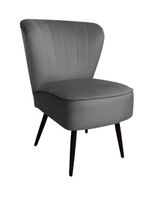 Fotel PRL nogi czarne BL14