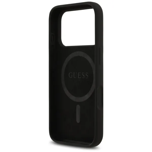 etui guess silicone triangle logo magsafe do iphone 17 pro max zdjęcie 7