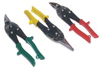 nożyce do blachy 250mm  lewe, prawe, proste zestaw 3 szt. - 635030