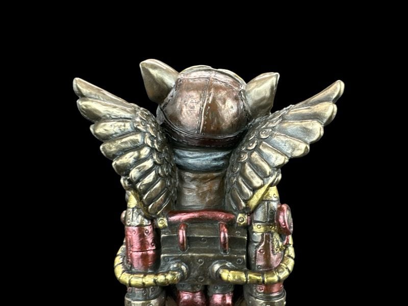 STEAMPUNK ŚWINIA PILOT VERONESE  (WU77522A4) zdjęcie 4