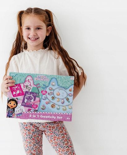 Totum zestaw kreatywny do robienia bransoletek Koci Domek Gabi 2w1 na Arena.pl