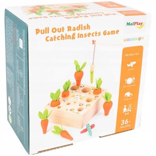 GRA ZŁAP ROBACZKA ŁOWIENIE DOPASUJ MARCHEWKI na Arena.pl