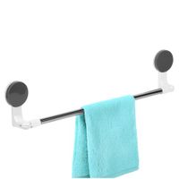 Wieszak Łazienkowy na Przyssawki Ręczniki Ścienny Wiszący bez Wiercenia