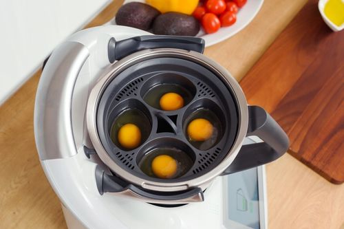 steamEGGS: Idealne Jajka w Koszulkach do Thermomix TM7/TM6/TM5/TM31 Wkładka na Arena.pl