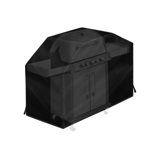 POKROWIEC NA GRILLA DUŻY CZARNY 145x61x117 cm na Arena.pl
