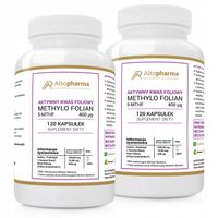 AKTYWNY KWAS FOLIOWY400µg Folian 5-MTHF 2x120kaps.