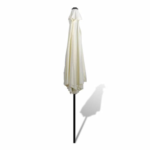 Parasol ogrodowy, biały, 3 m na Arena.pl