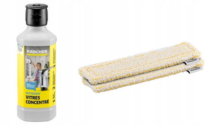 MYJKA DO SZYB OKIEN MOCNY KARCHER WV 6 PLUS + ŚRODEK DO MYCIA + 2x PADY zdjęcie 7