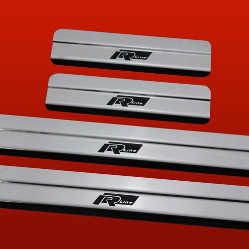 Listwa progowa VOLKSWAGEN TIGUAN MK1 RLINE Stal nierdzewna 304 połysk 4szt na Arena.pl