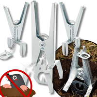 UNIWERSALNA PUŁAPKA ŁAPKA NA KRETY NORNICE KRETOŁAP CHWYTACZ SILNY 3 SZT.