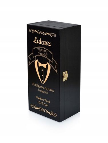 PODZIĘKOWANIE DLA ŚWIADKA SKRZYNKA NA WHISKEY na Arena.pl