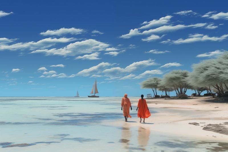 Plakat 30x20cm Spokój w Piaskach zdjęcie 1