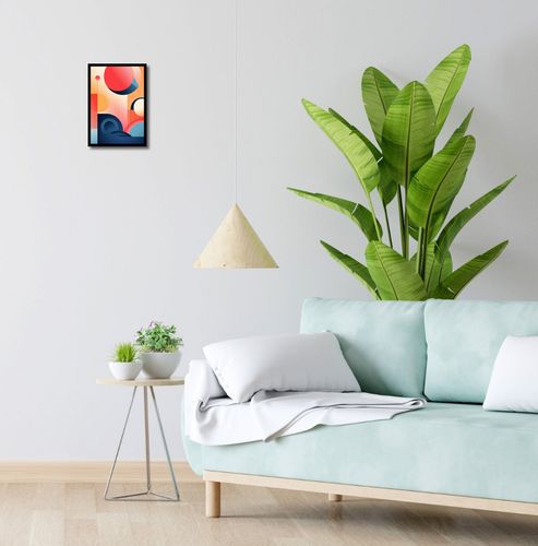 Plakat 21x29,7cm Geometryczne Marzenia na Arena.pl