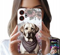 ETUI DO SAMSUNG XCOVER 7 PRO - PIESEK PIESKI HUSKY PSIE WZORY + SZKŁO