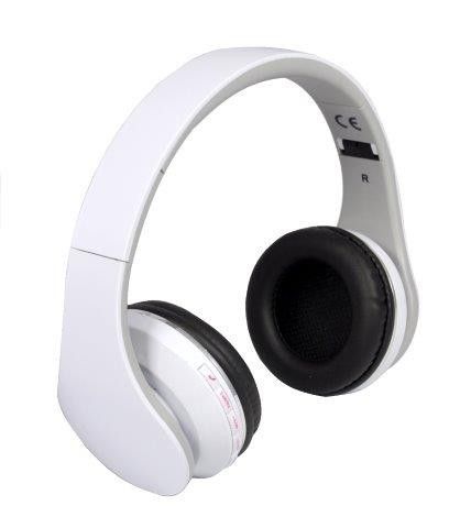 Rebeltec Słuchawki bluetooth PULSAR białe na Arena.pl