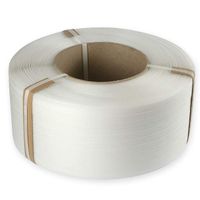 paleta 60x taśma spinająca pp 19 mm x 0,9 mm x 1200 [m] biała- mocna