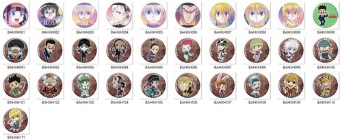 Przypinka Hunter x Hunter DO WYBORU na Arena.pl