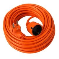 PRZEDŁUŻACZ OGRODOWY 3X1,5 10M budowlany z uziemieniem do kosiarki