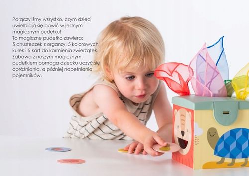 Magiczny Pojemnik Taf Toys – Sensoryczna Zabawa dla Rozwoju Dziecka na Arena.pl