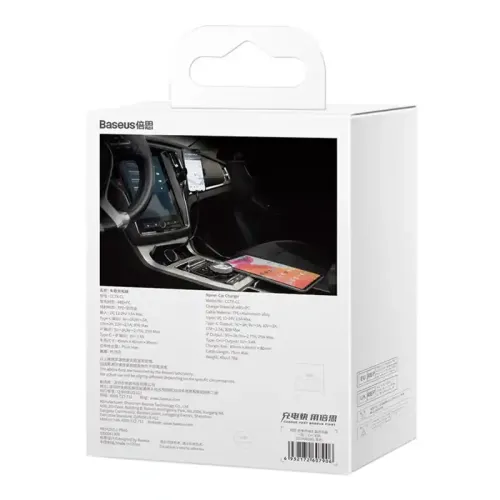 Ładowarka samochodowa Baseus 30W USB-C + Lightning na Arena.pl