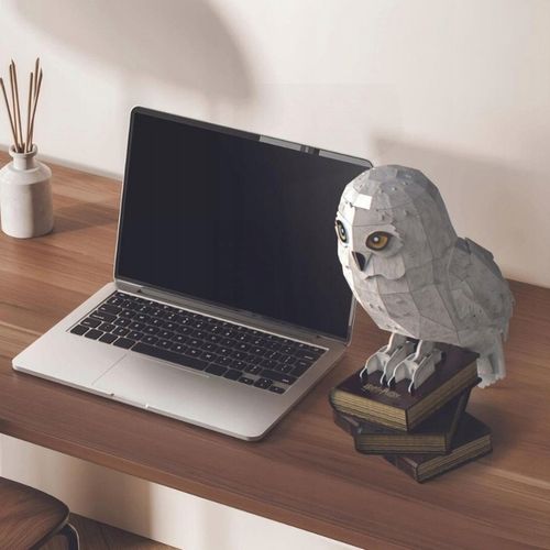 HARRY POTTER PUZZLE 3D FIGURKA MODEL HEDWIGA SOWA DO ZŁOŻENIA 4D BUILD na Arena.pl