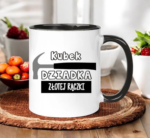 KUBEK Z NADRUKIEM ŚMIESZNY PREZENT DZIEŃ DZIADKA URODZINY IMIENINY DZIADEK na Arena.pl